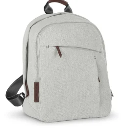 UPPAbaby Changing Backpack - Anthony (White and Grey Chenille / Chestnut Leather)