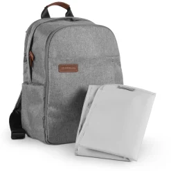 UPPAbaby Changing Backpack - Evelyn (Meadow Green / Chestnut Leather)