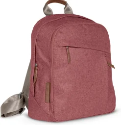 UPPAbaby Changing Backpack - Lucy (Rosewood Melange / Saddle Leather)