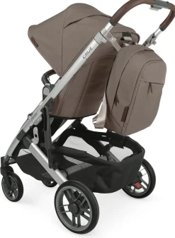 UPPAbaby Changing Backpack - Theo (Dark Taupe / Chestnut Leather)