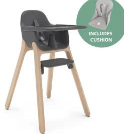 UPPAbaby Ciro High Chair + Cushion Bundle - Jake / Grey
