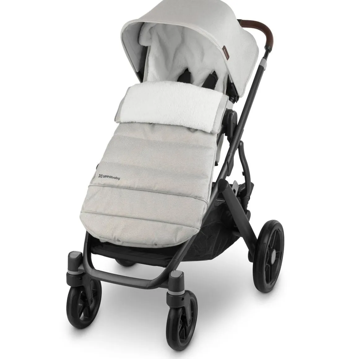 UPPAbaby CozyGanoosh Footmuff - Savannah (Pearl Gray Jacquard)