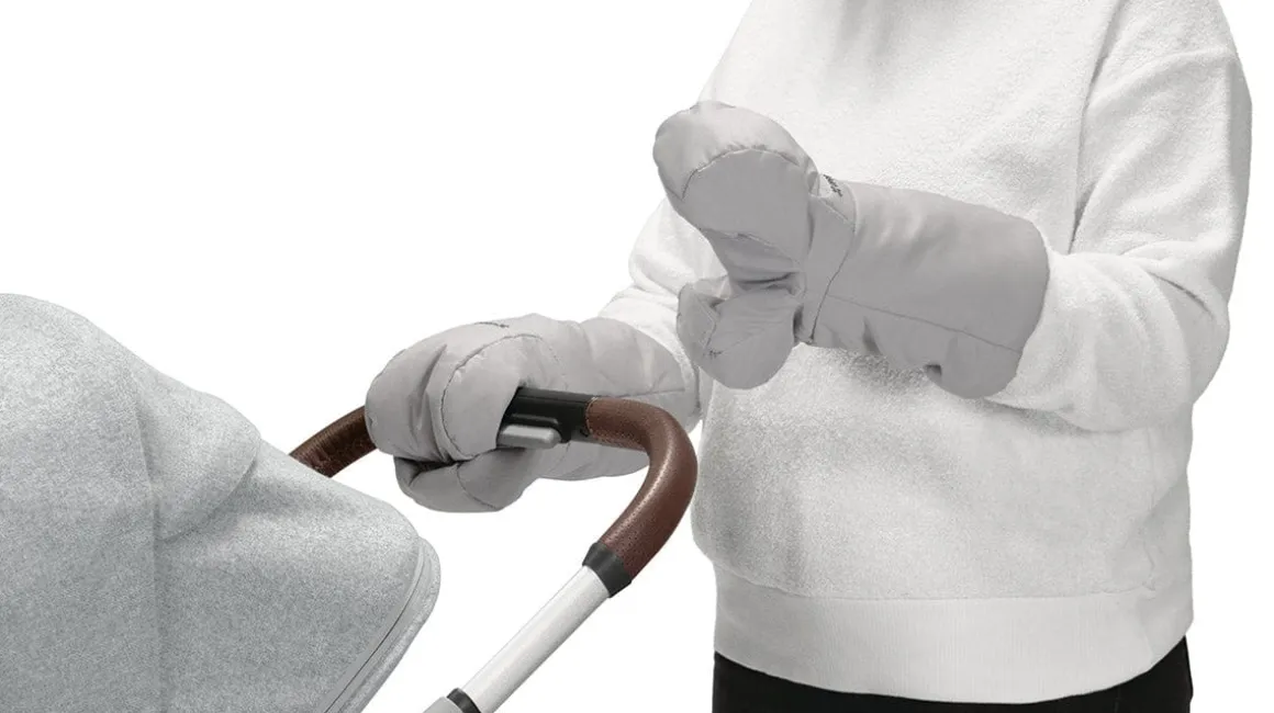 UPPAbaby Cozy Hand Muffs - STELLA (Grey Brushed Melange)