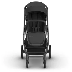 UPPAbaby Cruz V3 Stroller - Jake (Charcoal / Carbon Frame / Black Leather)