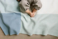 UPPAbaby Knit Blanket - Blue Multi/Color Block