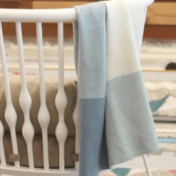 UPPAbaby Knit Blanket - Blue Multi/Color Block