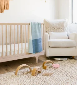 UPPAbaby Knit Blanket - Blue Multi/Color Block