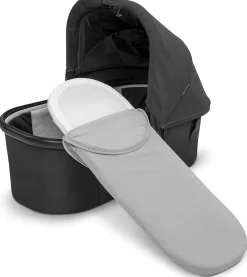 UPPAbaby Mattress Cover for Bassinet - Light Grey