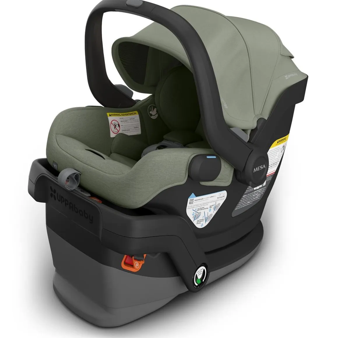 UPPAbaby Mesa V3 Infant Car Seat - Evelyn (Meadow Green)