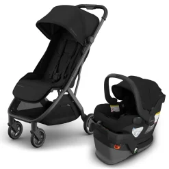 UPPAbaby Minu V3 Compact Stroller + Mesa V3 Travel System Bundle - James