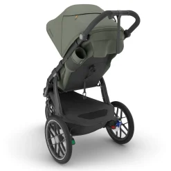UPPAbaby Ridge V2 Jogging Stroller - Evelyn (Meadow Green / Carbon Frame)