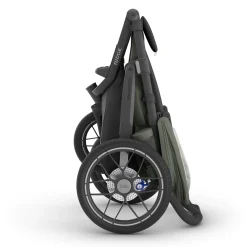 UPPAbaby Ridge V2 Jogging Stroller - Evelyn (Meadow Green / Carbon Frame)