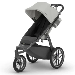 UPPAbaby Ridge V2 Jogging Stroller - Savannah (Pearl Grey / Carbon Frame)
