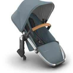 UPPAbaby RumbleSeat V3 - Callum (Stone Blue / Silver Frame / Sand Leather)