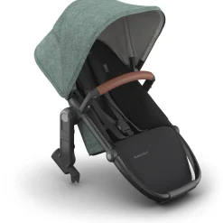 UPPAbaby RumbleSeat V3 - Gwen (Green Melange / Carbon Frame / Saddle Leather)