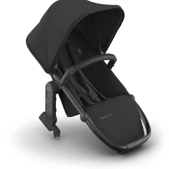 UPPAbaby RumbleSeat V3 - Jake (Charcoal / Carbon Frame / Black Leather)