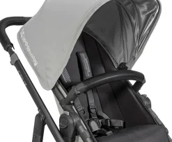 UPPAbaby Vista/Cruz Leather Bumper Bar Cover - Black