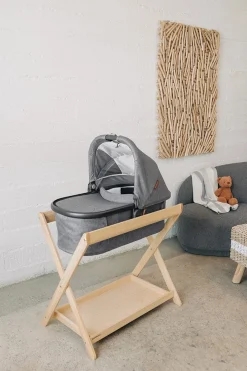 UPPAbaby Vista, Cruz, Ridge Bassinet Stand - White