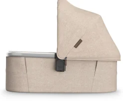 UPPAbaby Vista, Cruz, Ridge Bassinet V3 - Declan (Oat Melange / Silver Frame)