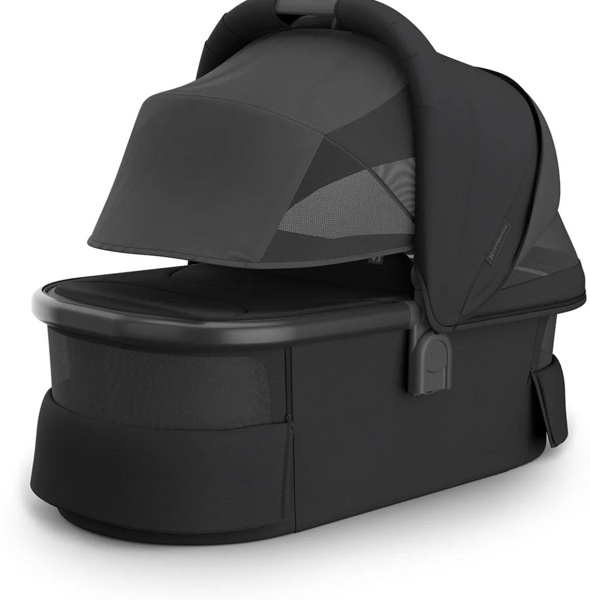 UPPAbaby Vista, Cruz, Ridge Bassinet V3 - Jake (Charcoal / Carbon Frame)
