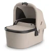 UPPAbaby Vista, Cruz, Ridge Bassinet V3 - Ada (Sandstone Melange / Carbon Frame)