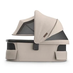 UPPAbaby Vista, Cruz, Ridge Bassinet V3 - Ada (Sandstone Melange / Carbon Frame)