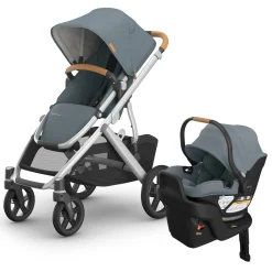 UPPAbaby Vista V3 + Aria V2 Travel System Bundle - Callum / Callum