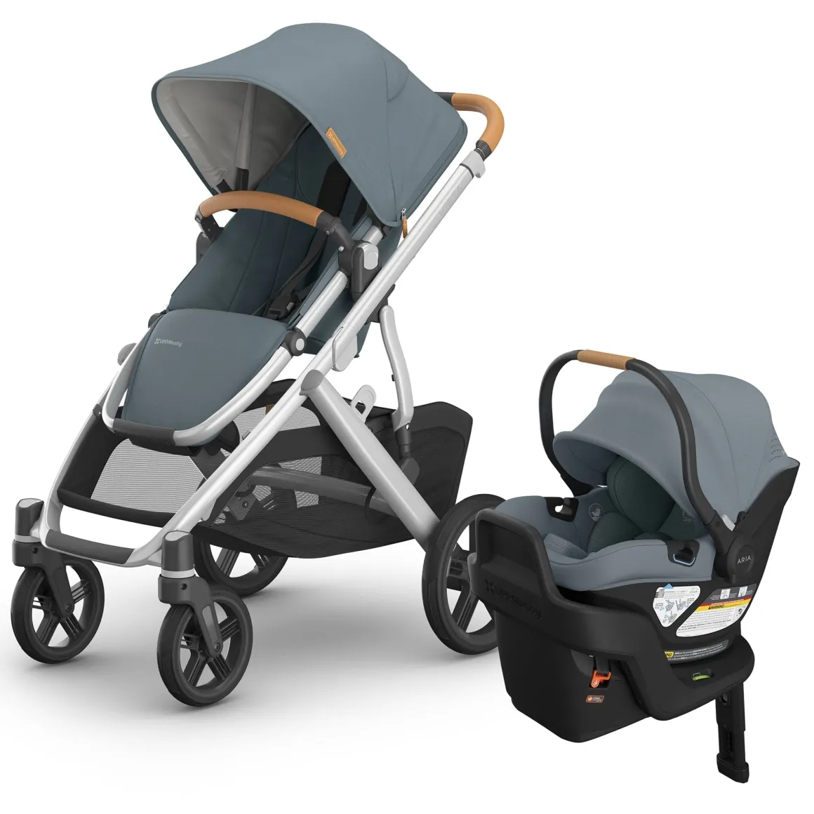 UPPAbaby Vista V3 + Aria V2 Travel System Bundle - Callum / Callum