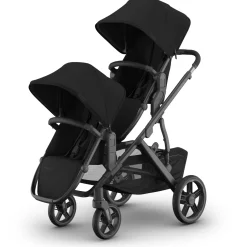 UPPAbaby Vista V3 Double Stroller with RumbleSeat V3 Bundle - James