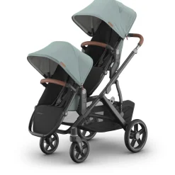 UPPAbaby Vista V3 Double Stroller with RumbleSeat V3 Bundle - Kenzi
