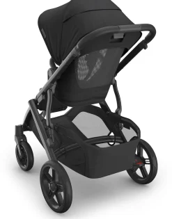 UPPAbaby Vista V3 Single-to-Double Stroller + PiggyBack Ride-Along Bundle - Jake