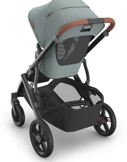 UPPAbaby Vista V3 Single-to-Double Stroller + PiggyBack Ride-Along Bundle - Kenzi