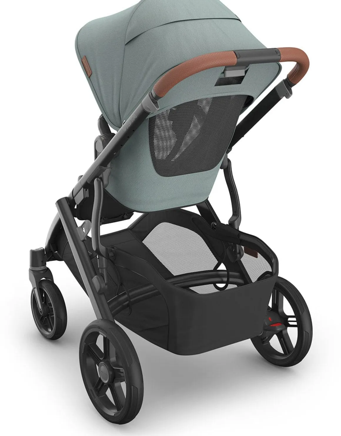 UPPAbaby Vista V3 Single-to-Double Stroller + PiggyBack Ride-Along Bundle - Kenzi
