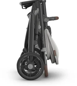 UPPAbaby Vista V3 Single-to-Double Stroller + PiggyBack Ride-Along Bundle - Savannah