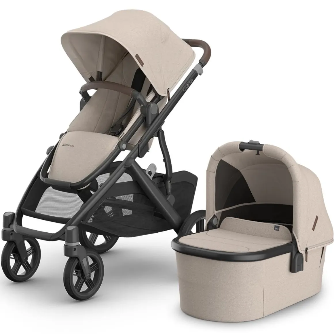 UPPAbaby Vista V3 Stroller + Bassinet V3 Bundle - Ada