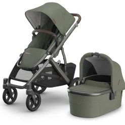 UPPAbaby Vista V3 Stroller + Bassinet V3 Bundle - Evelyn