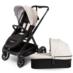 Valco Ark Single Stroller + Bassinet Bundle - Cloud