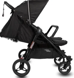 Valco Slim Twin Double Side By Side Stroller Sport Edition - Raven