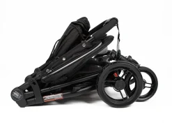 Valco Slim Twin Side By Side Double Stroller - Licorice