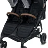 Valco Trend Duo Twin Side by Side Double Stroller Black