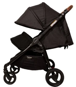 Valco Trend Duo Twin Side by Side Double Stroller Black