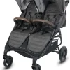 Valco Trend Duo Twin Side by Side Double Stroller Charcoal