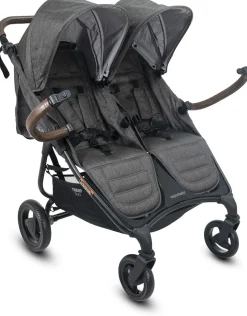Valco Trend Duo Twin Side by Side Double Stroller Charcoal