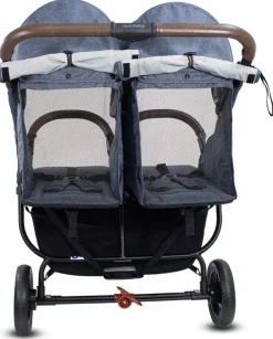 Valco Trend Duo Twin Side by Side Double Stroller Denim