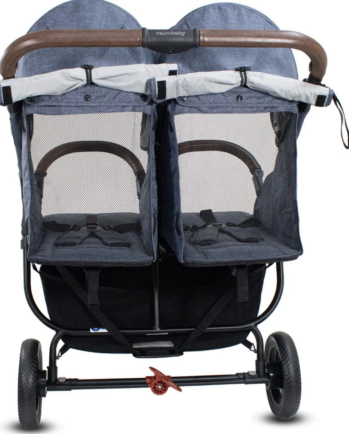 Valco Trend Duo Twin Side by Side Double Stroller Denim