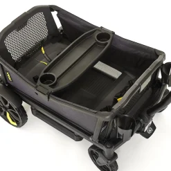 Veer All-Terrain Cruiser XL (4 Seater) Stroller Wagon + Canopy Bundle - Grey