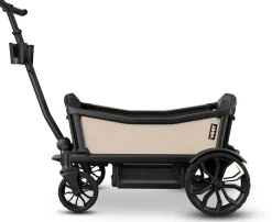 Veer All-Terrain Cruiser XL (4 Seater) Stroller Wagon + Sidewall Kit Bundle - Natural