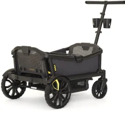 Veer All-Terrain Cruiser XL (4 Seater) Stroller Wagon + Sidewall Kit Bundle - Natural