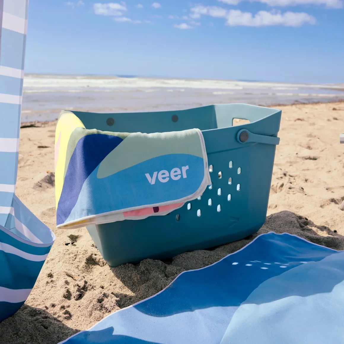 Veer Beach Tote - Gray Granite
