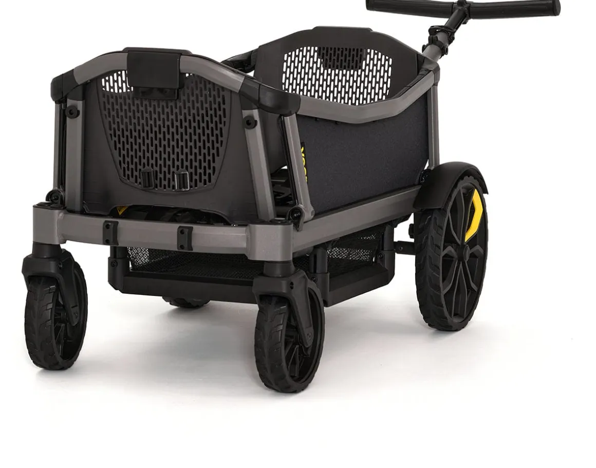 Veer Cruiser City (2 Seater) Stroller Wagon - Grey